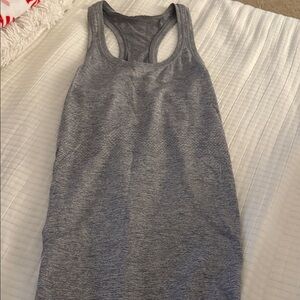 Gray lululemon tank